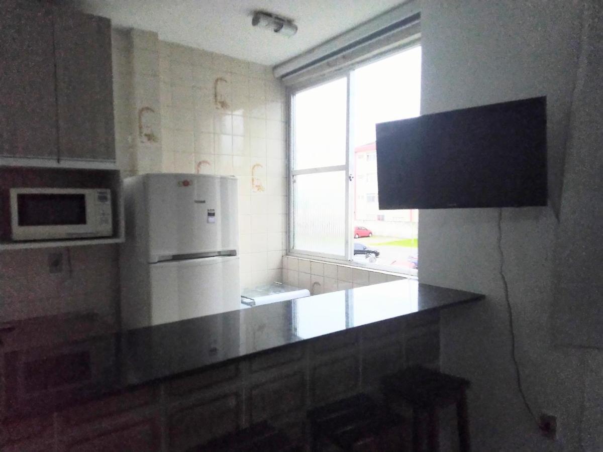 Kitnet Pe Na Areia Vista Mar - Boqueirao Praia Grande-Sp Apartment Прая Гранде Екстериор снимка